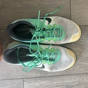 Nike Mint and Charcoal Sneakers